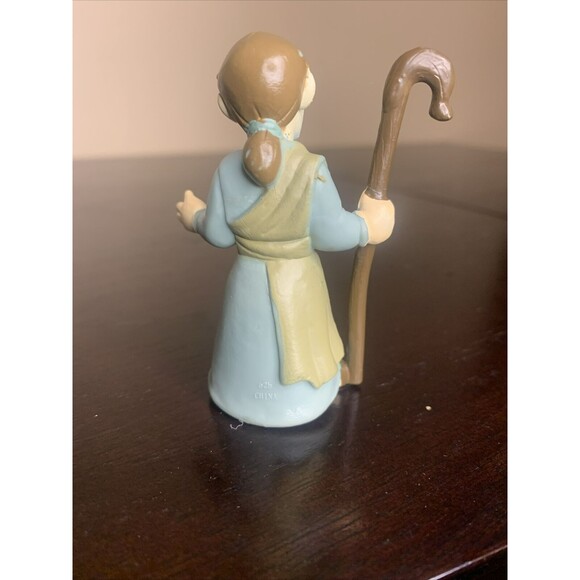 Blue Shepherd Figure For The Nativity Playset Tales Of Glory Manger Bible - Picture 3 of 3